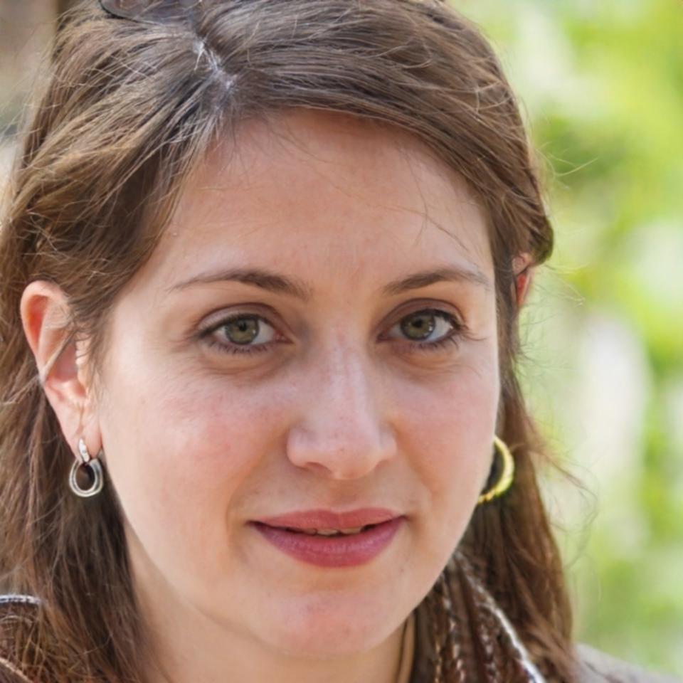 Anouk Vermeer reviewing market analysis